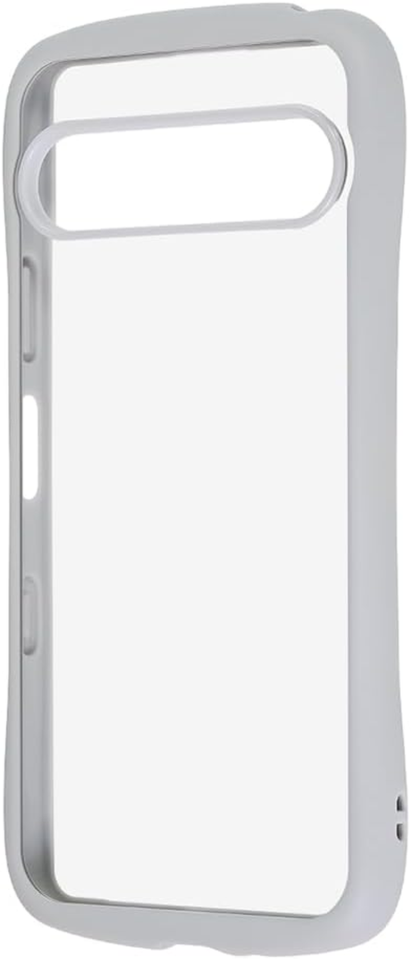 Rayout Xperia 10 VII Case, Shockproof, Made for Xperia Certified, Clear, Camera Lens Protection, Hybrid Case, Strap Hole, Puffull Black (Compatible with SO-52F SOG16 A502SO XQ-FE44)