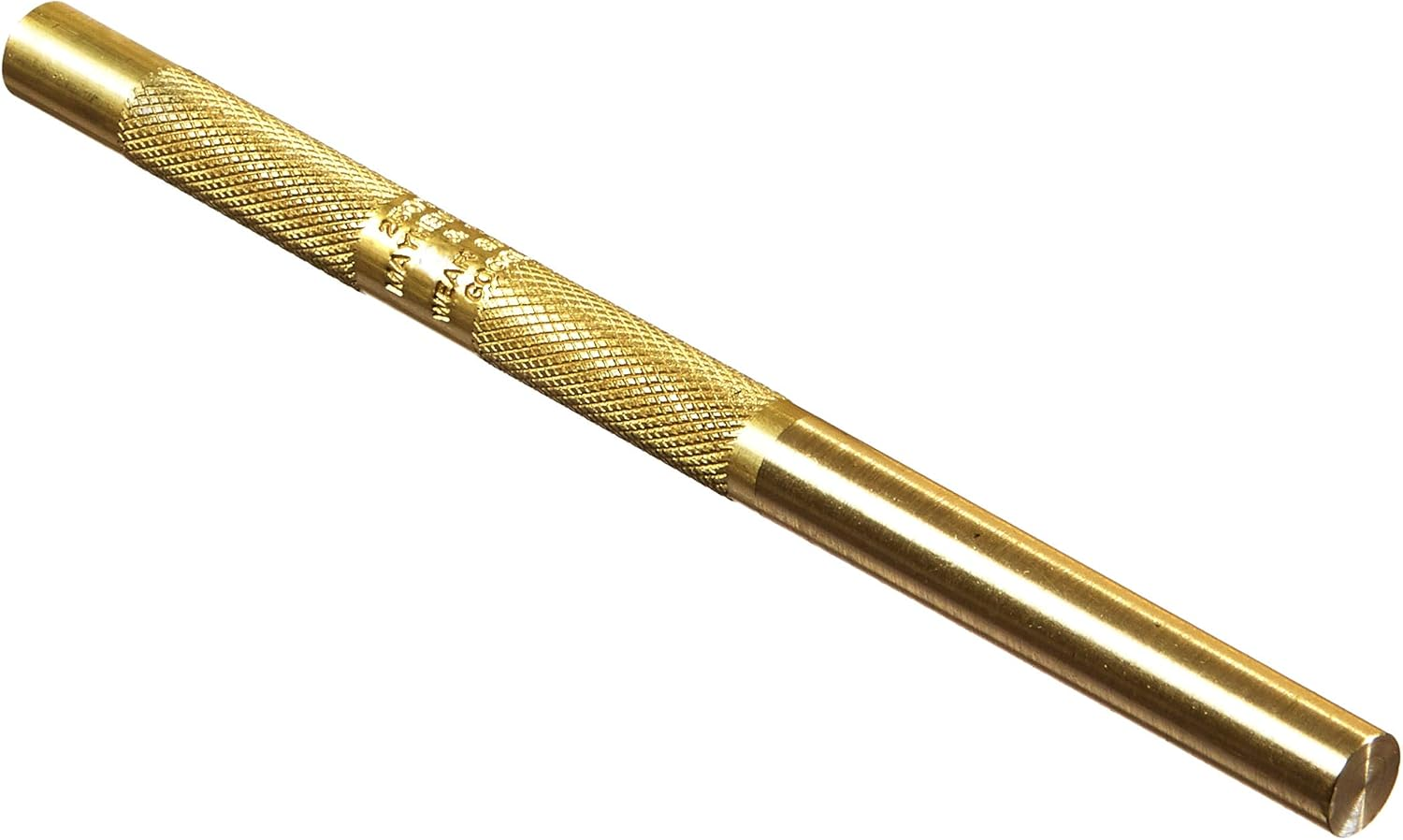 Mayhew Pro 25076 1/2-Inch Knurled Brass Drift Punch image number 3