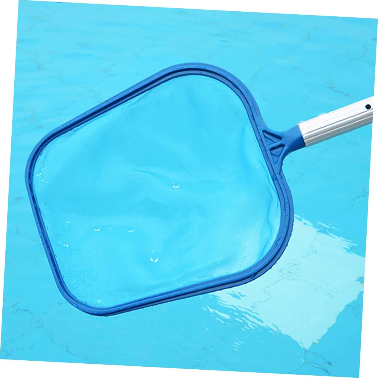 Swimming Pool Shallow Water Leaf Net Mesh Frame Skimmer for Efficient and Pool Cleaning Ideal for Removing Leaves and Debris image number 2