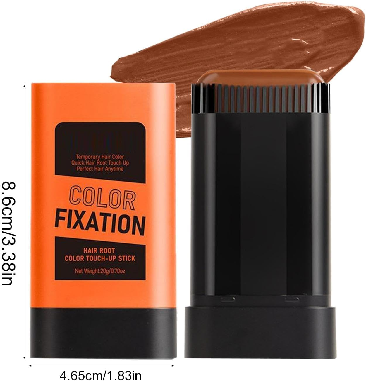 Hair Coloring Brush - Quick Hair Dye, Travel Friendly Hair Color Cream | Instant Hair Dye, Safe Portable Coloring Tool, Professional Hair Dye Brush, Convenient Temporary Dye Comb for Adults image number 6