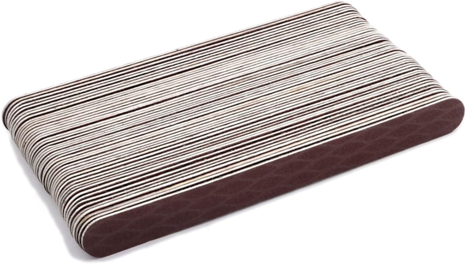 TRUSTTWO 20Pcs/Lot Brown Nail File Sanding Double Side Nail Buffer Polish Blocks Professional Cuticle Remover Nail Care Beauty Tools the New image number 1