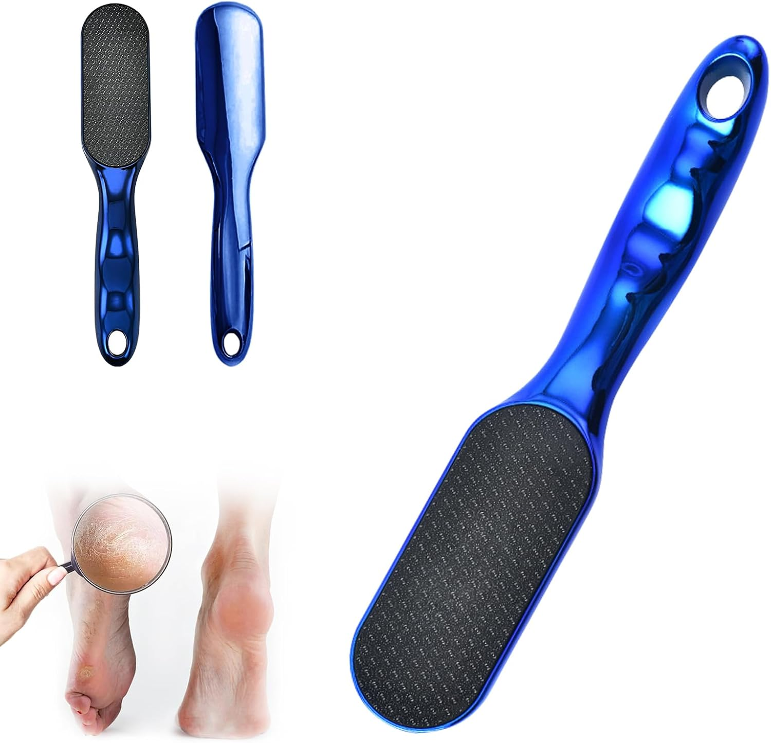 Nano Glass Foot File, Veinsgrain Foot File, Substantian Foot File, Nano Glass Foot File Callus Remover, beyond the Cream Foot File, Professional Foot Care Tools (Gold)