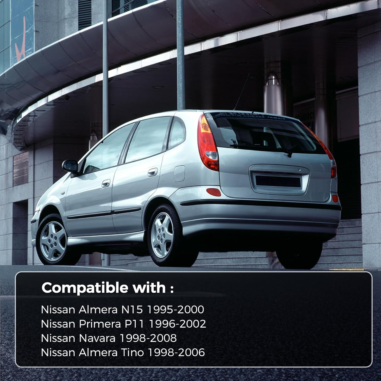 Blower Motor Heater Fan Resistor Compatible with Pulsar N15 Navara D22 W/O Climate image number 3