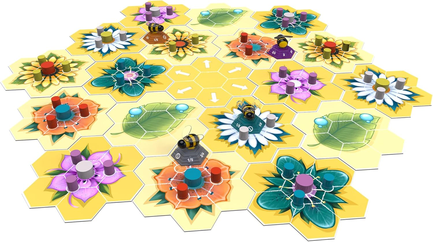 Plan B Games Next Move Beez Board Game (2-4 Players, 8+)