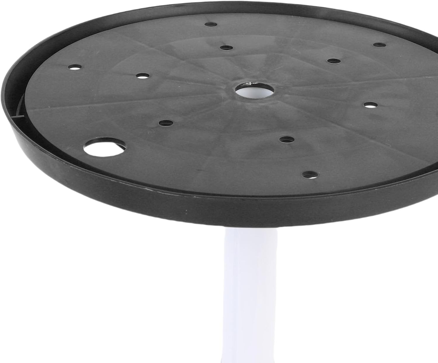 Planter Filler Riser, 2 Sets Plant Riser with Drainage Hole, Height Adjustable, Flower Pot for inside Flower Pot Container, Insert for Indoor Plants (Black) image number 1