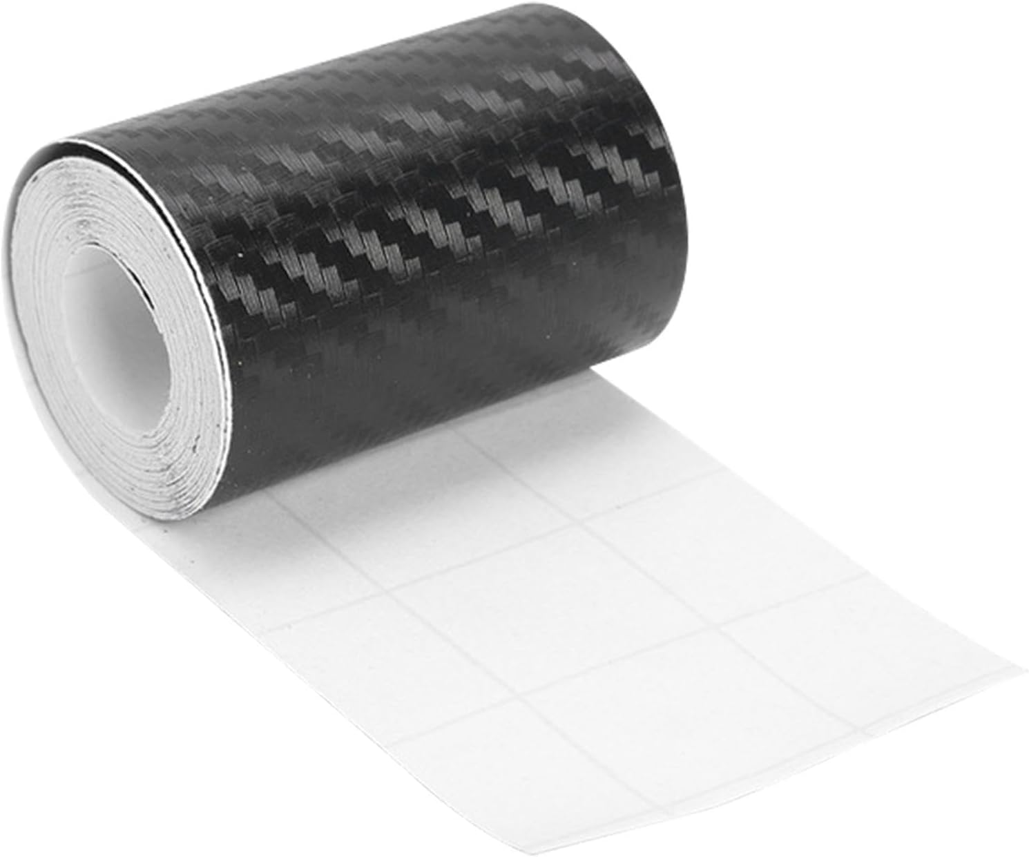 Carbon Fiber for Car | Stickers for Car Wrap Film Tape,Self-Adhesive Sticker Sheet Cross Fabric, Protection image number 4