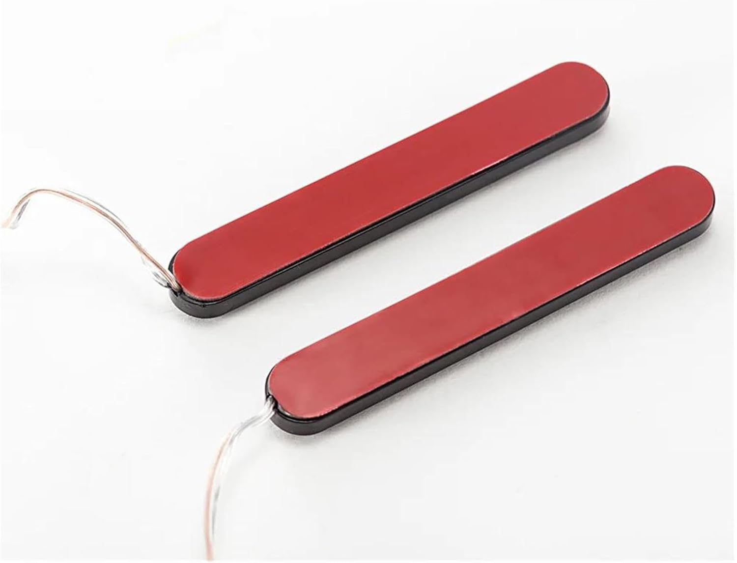 Mirror Indicator Light 2PCS 12V LED Turn Signals Strip Motorcycle Amber Sequential Water Flowing Tail Brake Lights 12 LED Blinker Stop Lamp image number 2