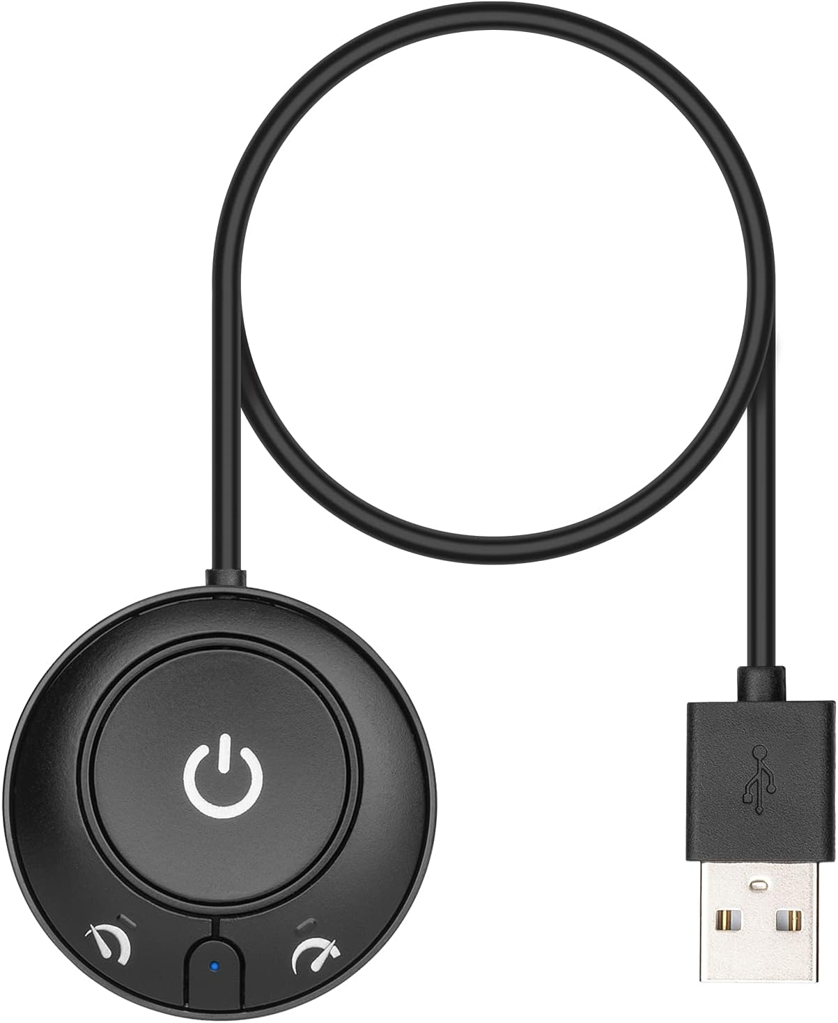 Rii Mouse Jiggler Non-Detectable, USB Mouse Jiggler with On/Off Switch, Driver-Free Computer Mouse Mover, Choice of Two Speeds - Black