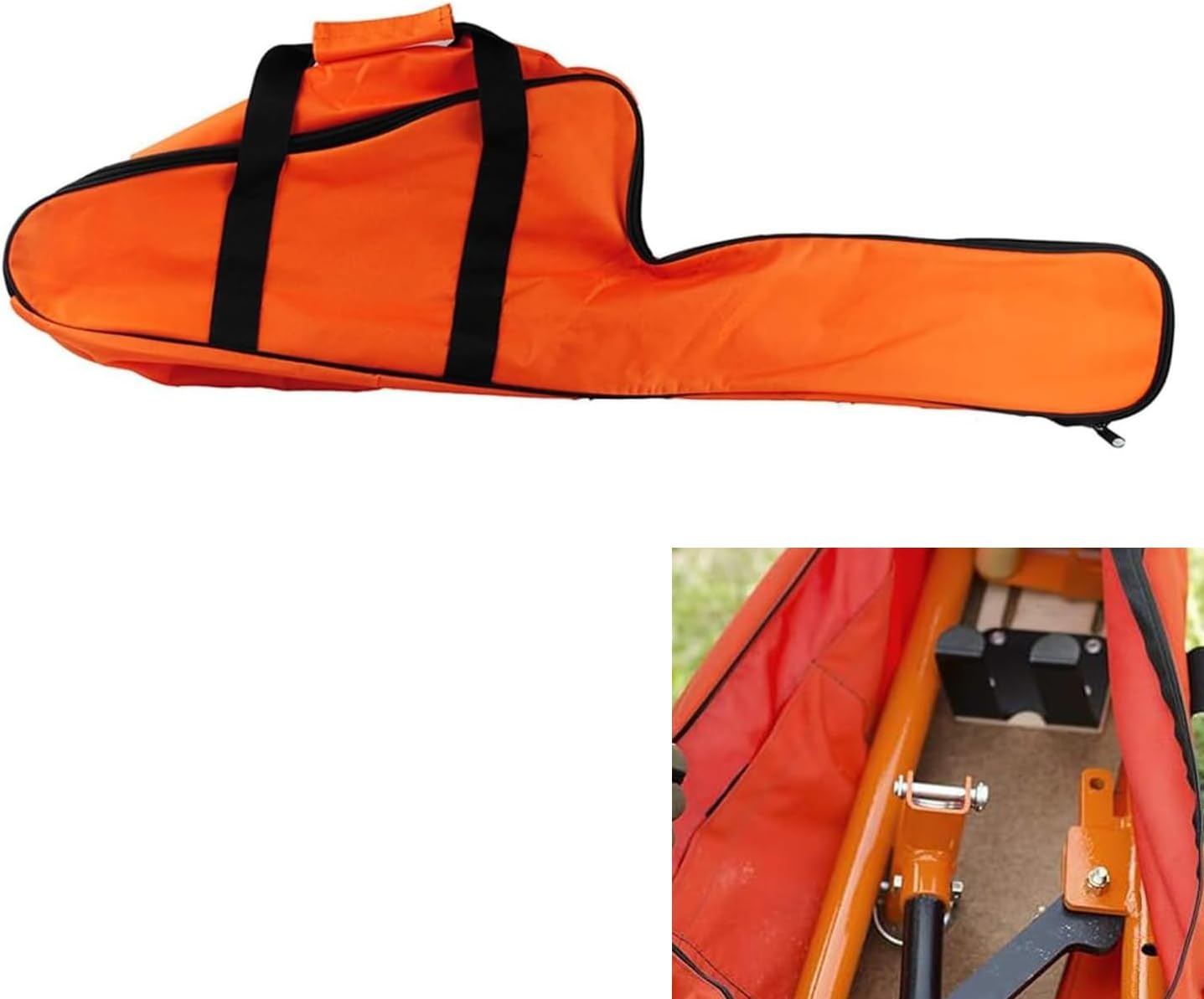 Lxcshljx Chainsaw Bag Carrying Case, 22 in Heavy Duty Waterproof Chainsaw Bag with Handle and Sticky Strip, Portable Chainsaw Storage Bag, Oxford Chainsaw Carry Bag Holder for Stihl Husqvarna Chainsaw image number 1