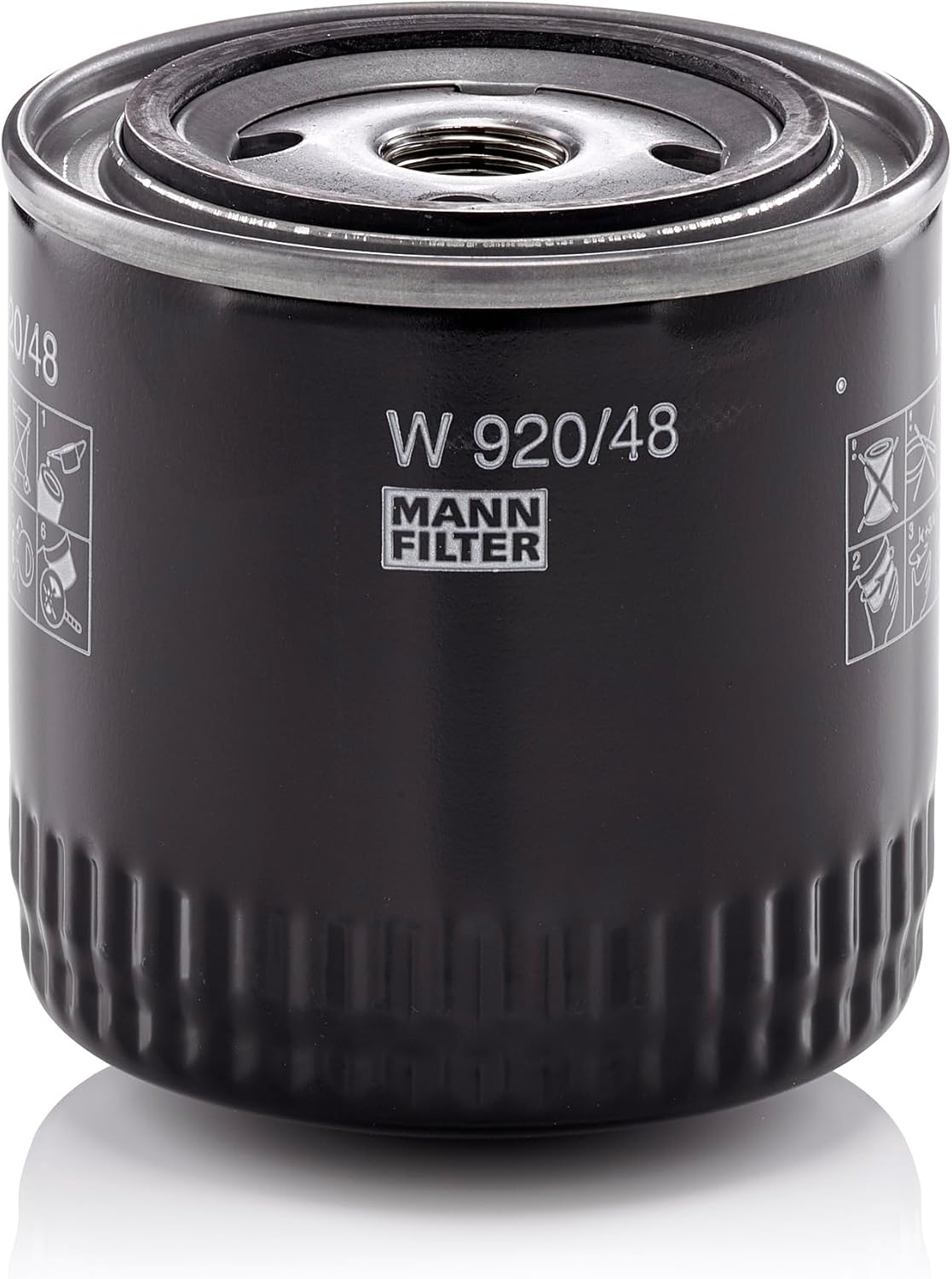 Original MANN-FILTER Oil Filter W 920/48 &ndash; for Passenger Cars image number 1