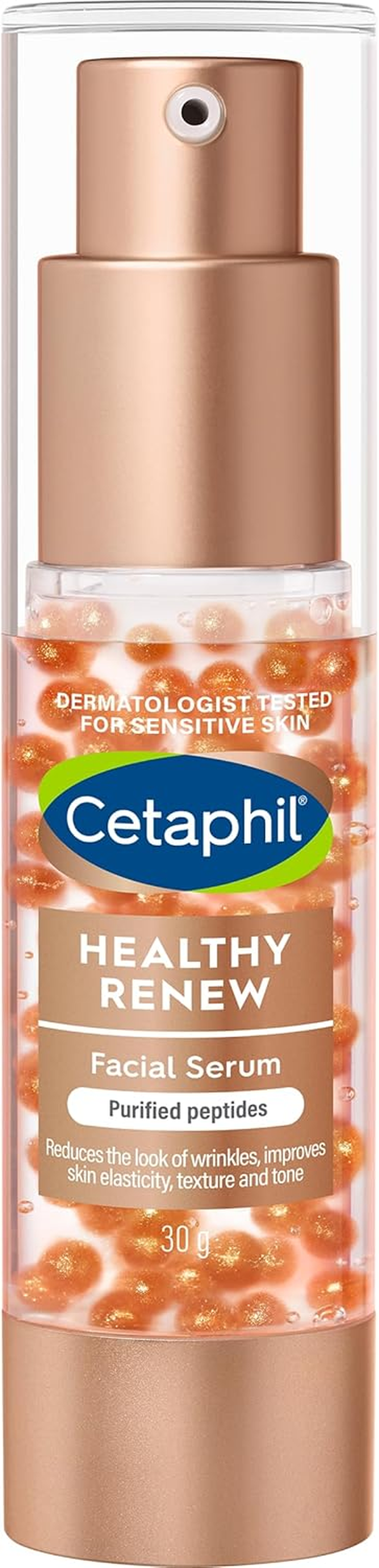 Cetaphil Healthy Renew Facial Serum, 30G, Anti-Ageing Formula with Purified Peptides, Contains Niacinamide (Vitamin B3) and Panthenol (Vitamin B5), Dermatologist Tested for Sensitive Skin image number 2