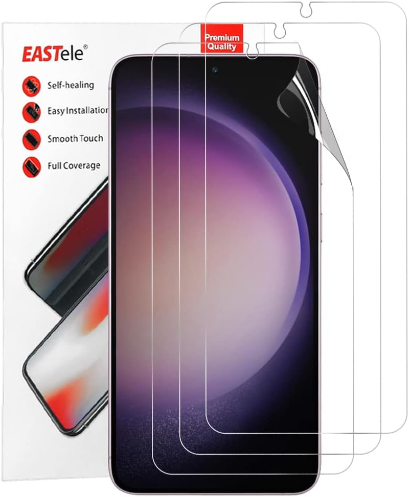 Eastele Samsung Galaxy S23 Plus/ S22 plus Hydrogel Screen Protector Film 6.6", 3 Pack image number 2