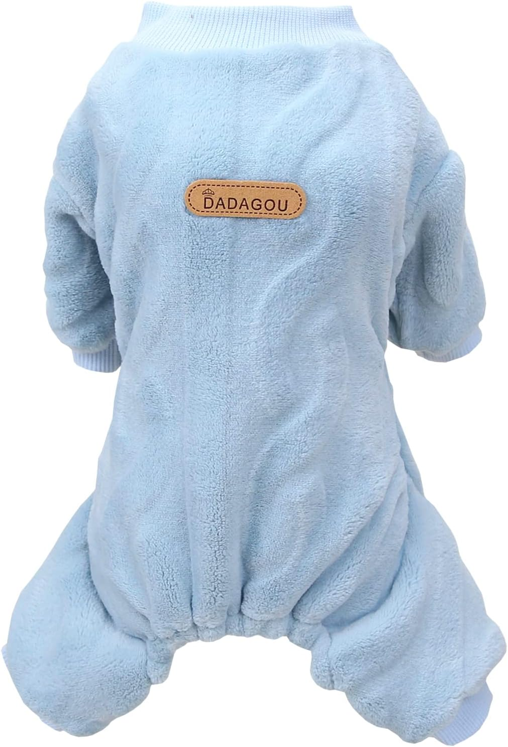 Izefia Dog Sweater Dog Clothes Fleece Dog Woolen Sweater Winter Warm Sweat Shirt 4 Legs Jumpsuit Pajamas Twist Print Sweater for Small Dog Medium Dog Cat Pink XXL