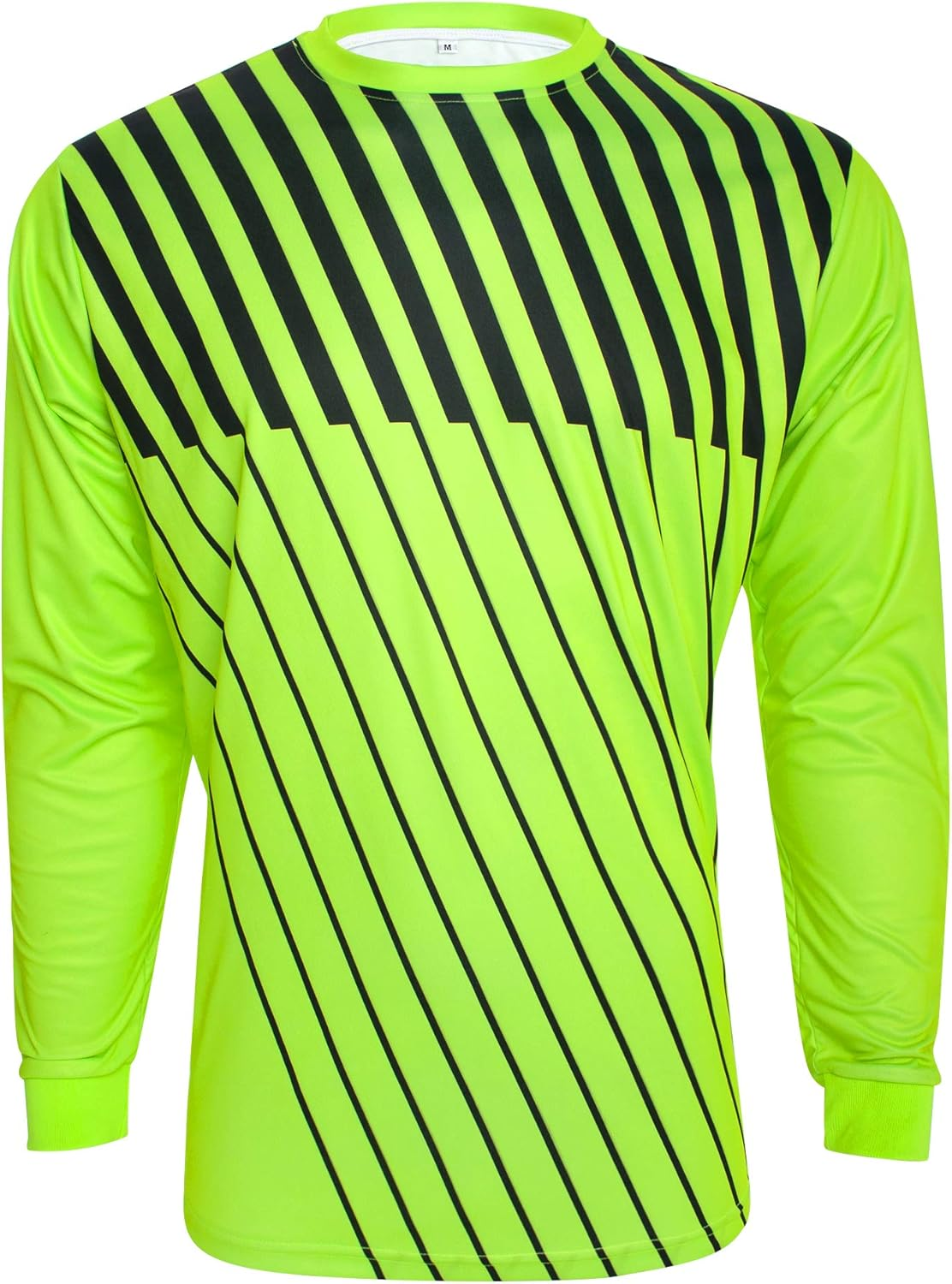 TOPTIE Long Sleeve Soccer Goalkeeper Jersey with Sponge Protector for Adult Youth, Arm Padded Goalie Shirt image number 6