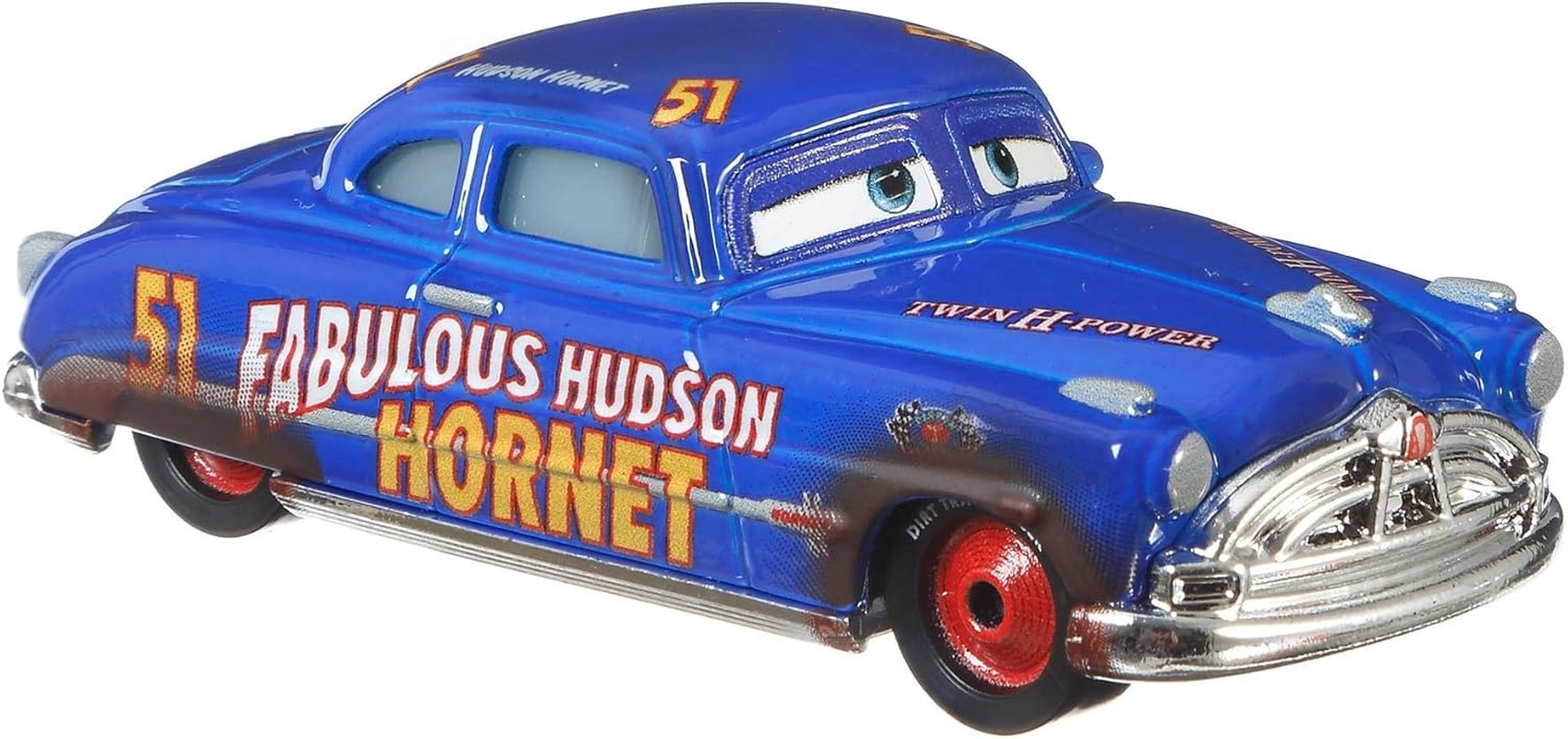 Disney Pixar Cars 3 Dirt Track Fabulous Hudson Hornet Die-Cast Vehicle image number 2