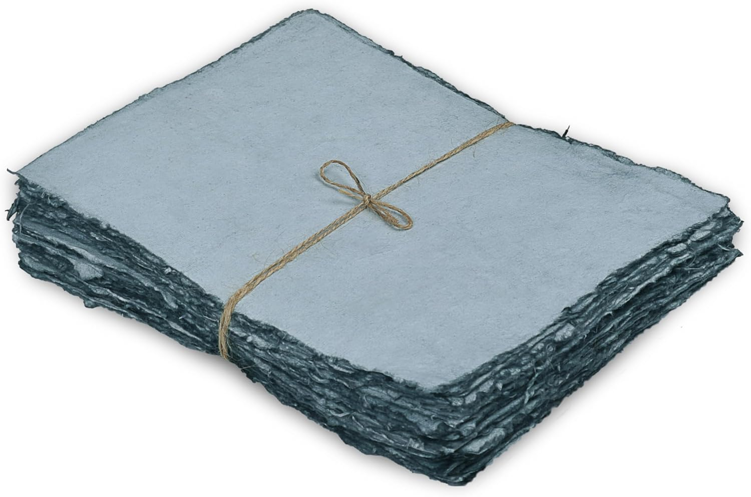 LEATHER VILLAGE Watercolor Paper Mixed Media 150 GSM Thick Deckle Edge Virgin Cotton (S, off White)