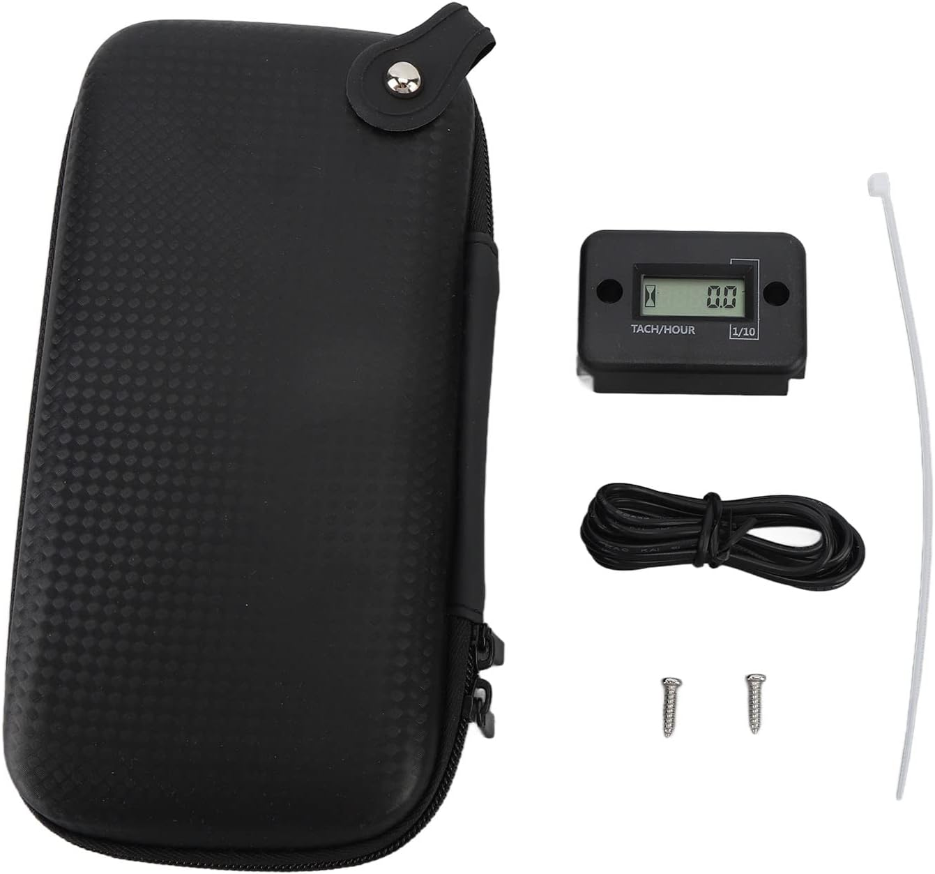 Carburetor Adjustment Tool Set with Storage Bag, 14Pcs Carb Tune up Adjusting Tool Kit for String Trimmers Chain Saws Leaf Blowers image number 5