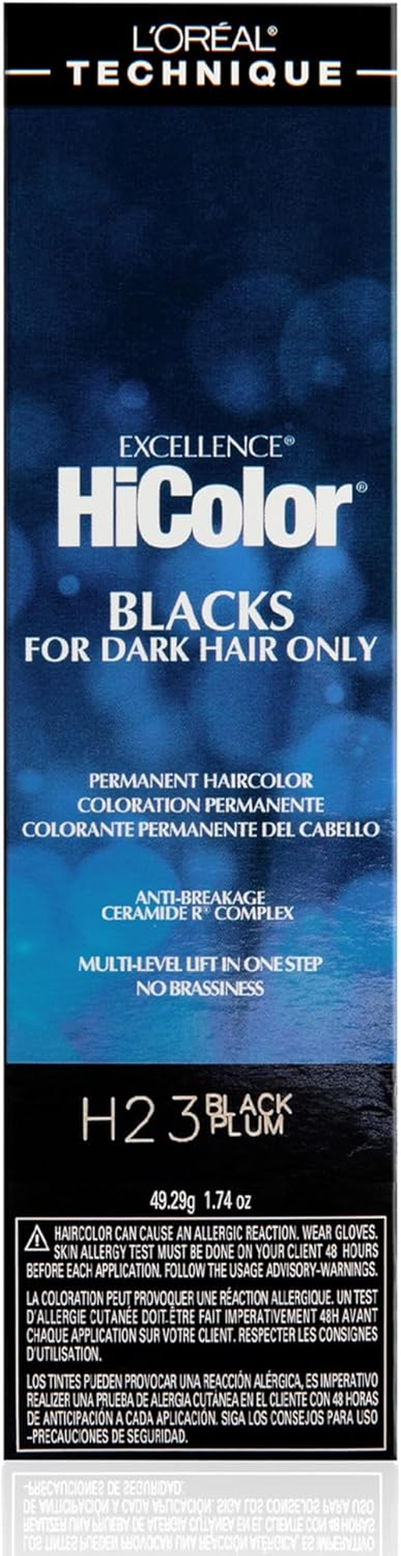 L'Oreal Paris Excellence Hicolor Permanent Hair Color, True Violet