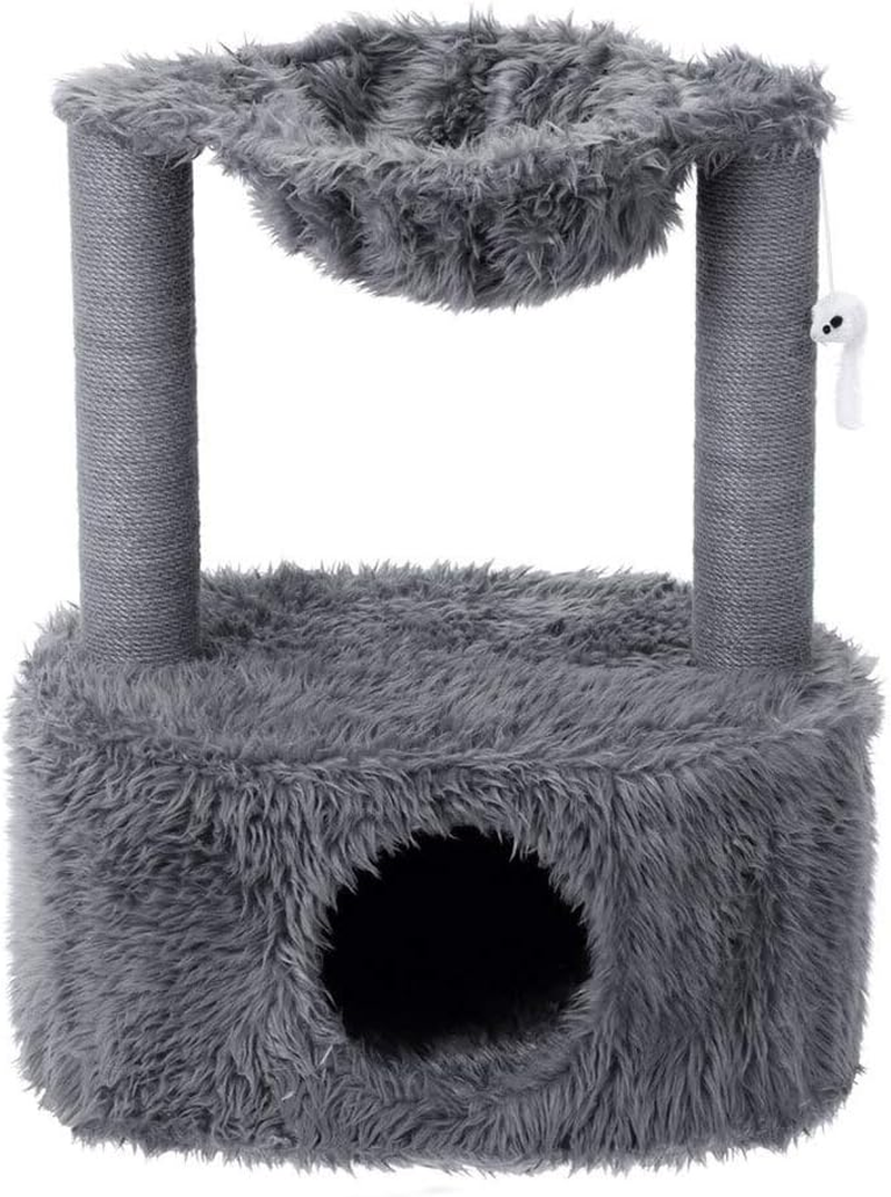Paws & Claws 60Cm Catsby Middle Park Bed Condo Play Scratching Post Cats/Pets image number 3