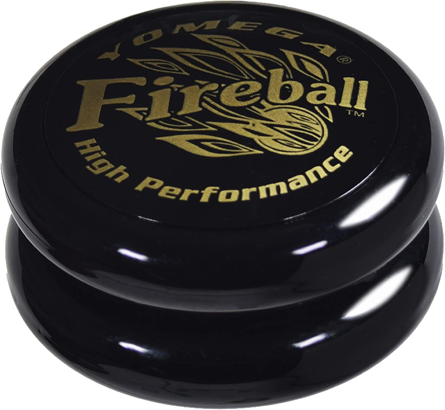 Yomega Fireball Yoyo -HIGH Performance Responsive Transaxle Yoyo, Great for String Tricks for Advance Players to Perform like Pros + Extra 2 Yo Yo Strings & 3 Month Warranty (Black/Gold) image number 5