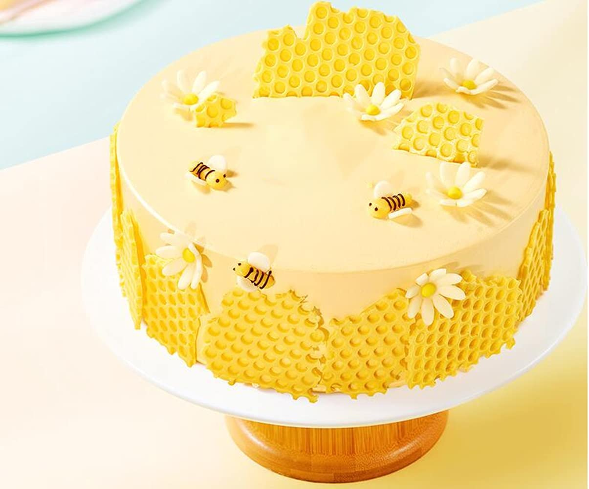 Bumble Bee Cake Decoration Bumble Bee Fondant Mold Bee Mold Daisy Flower Mold Bumble Bee Cupcake Cake Decorations image number 2