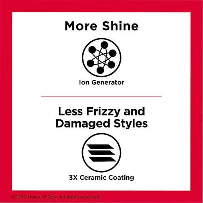 REVLON Salon One-Step Straight and Shine Heated Brush for Visibly Shinier, Smoother Hair | Hair Straightener That Revives Second Day Hair with an Ion Generator That Helps Reduce Frizz image number 5