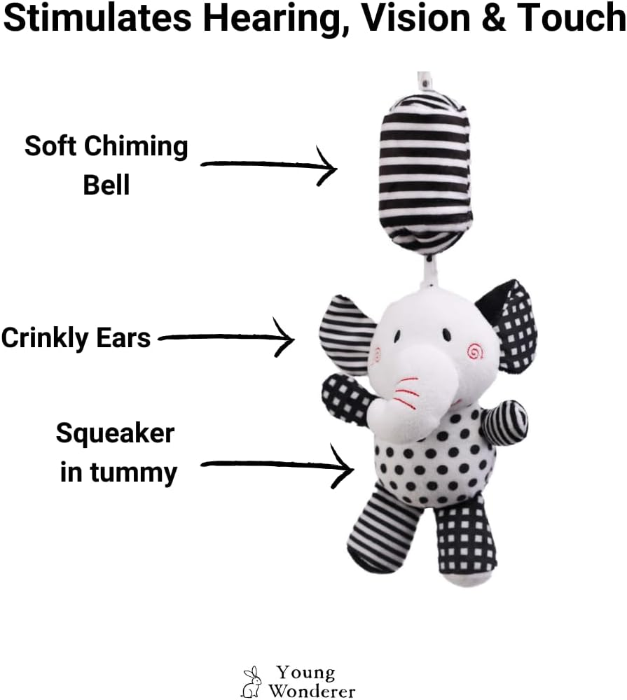 Hanging Sensory Toy &ndash; Animal Series (Eli the Elephant) image number 2