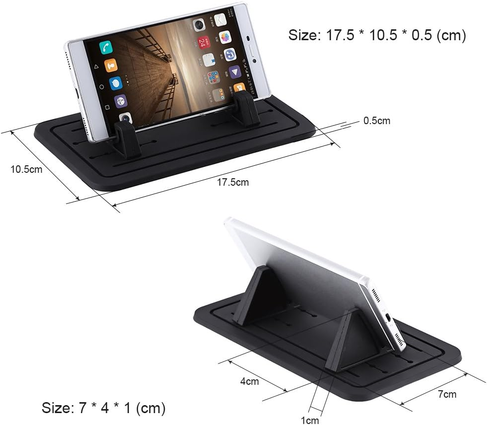 Ejoyous Car Phone Holder, Universal Silicone Car Mobile Phone Mount Mat for Various Dashboards image number 4