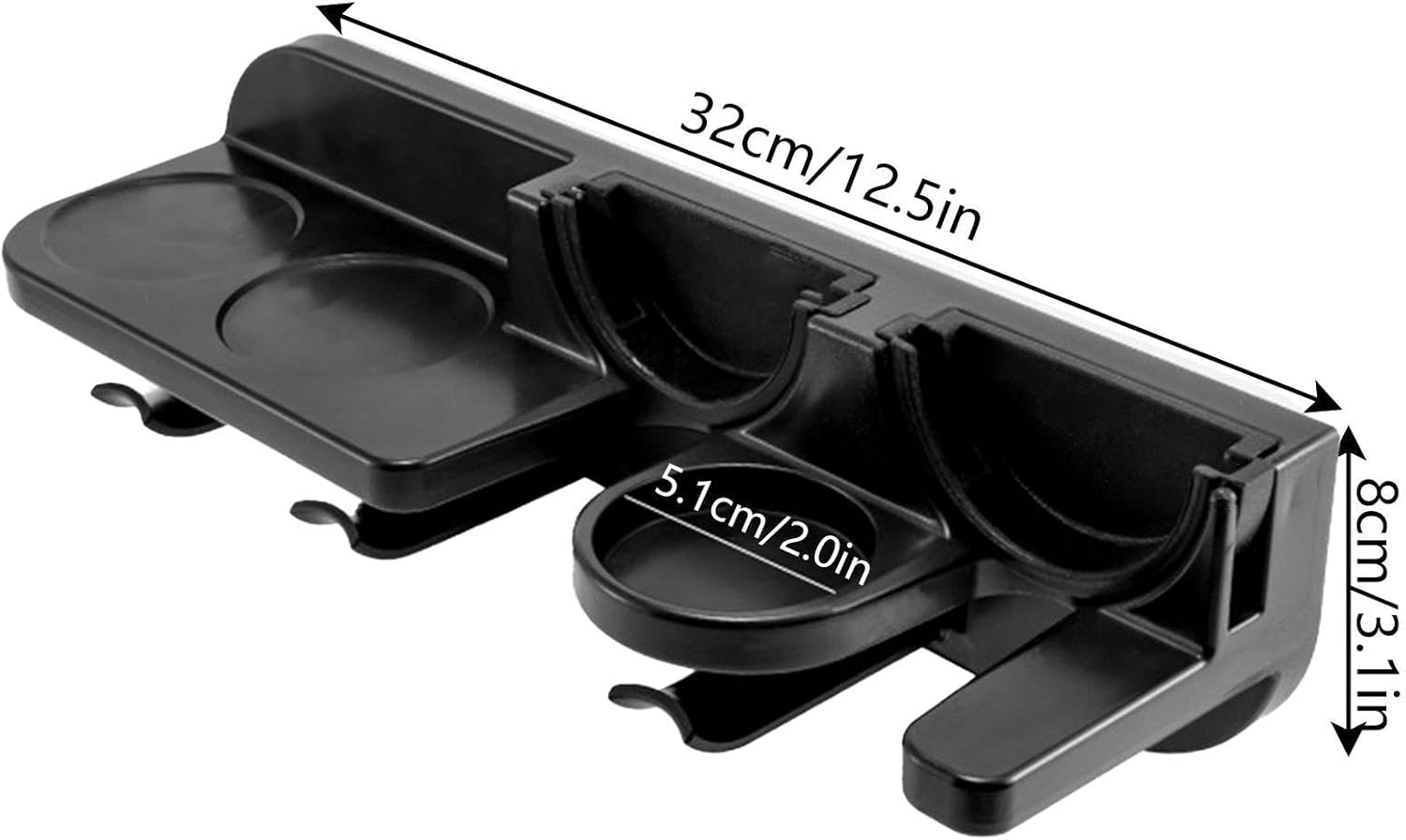 Coffee Tamper Holder - Espresso Tamper Station, Coffee Pressing Station | Heat-Resistant Bariista Filter Tamper Holder, Portafilters Tamper Espresso Accessories for Tea Towels Stirrers, 32X8X8Cm image number 5