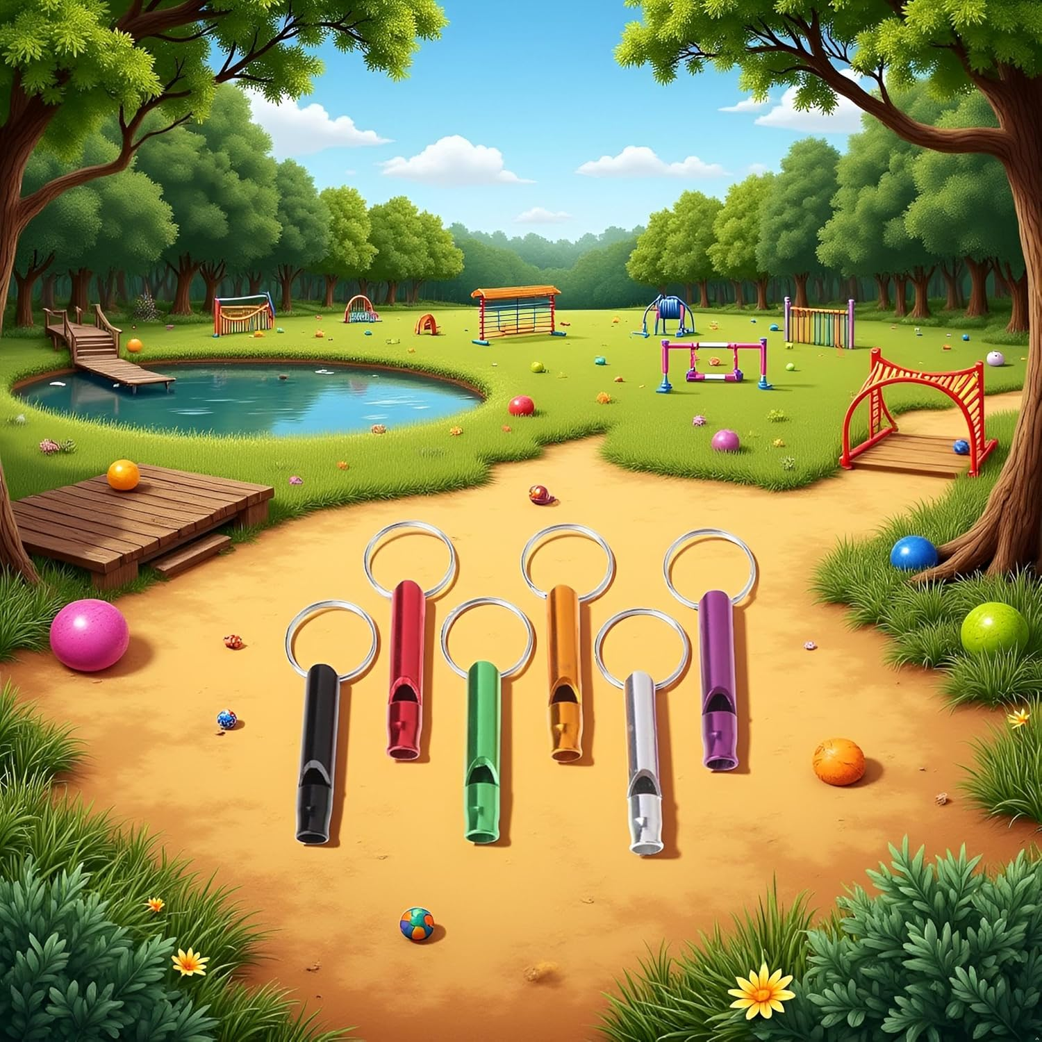 6 Pcs Ultrasonic Dog Training Whistles Metal Dog Training Whistles for Small Large Pet Dog Whistles Dog Flute Dog Whistles That Makes Dogs Come to You Dog Whistles That Makes Dogs Stop Barking image number 6