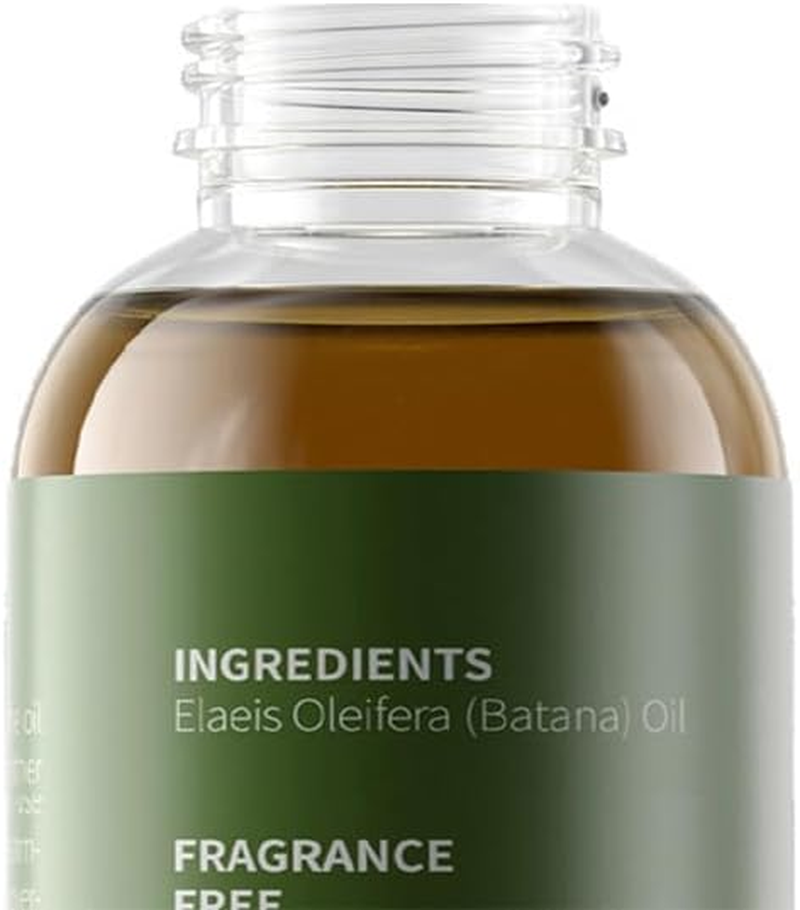 Batana Oil for Hair Growth, 100% Pure & Natural Raw Batana Oil, Dr. Sebi Organic Oil from Honduras, Care for Hair Thickness & Scalp & Skin, 1 Bottle with 2 Caps 4.2Oz image number 5