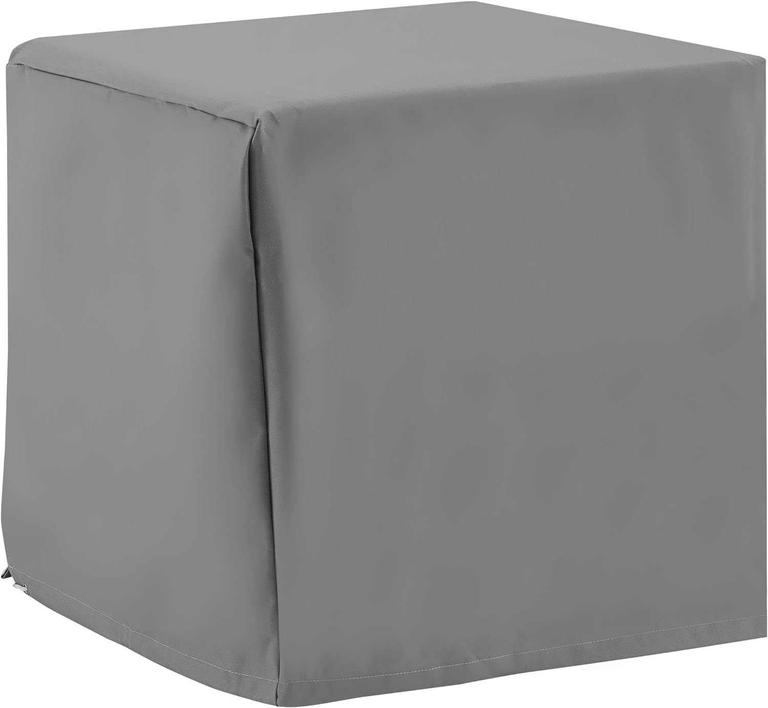 Crosley Furniture CO7507-TA Heavy-Gauge Reinforced Vinyl Outdoor Square Table or Ottoman Cover, Tan