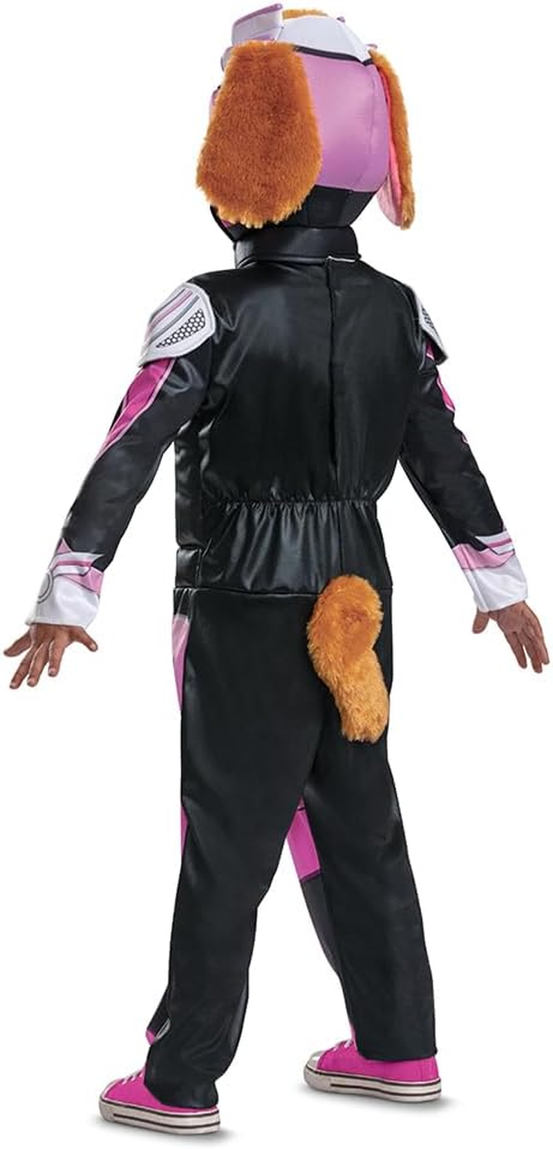 Disguise Skye Deluxe Toddler Costume, Official Paw Patrol Halloween Outfit with Armor and Headpiece for Kids