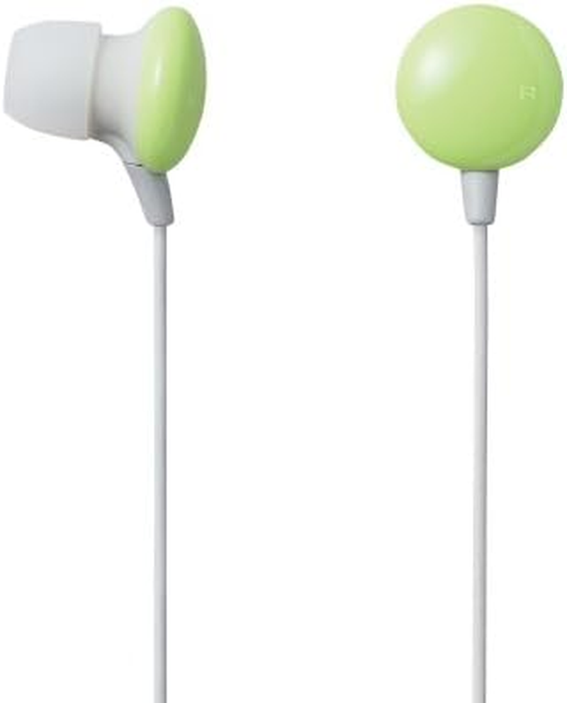 ELECOM EARDROPS Colors EHP-AIN60GN In-Ear Type Headphones (Green)