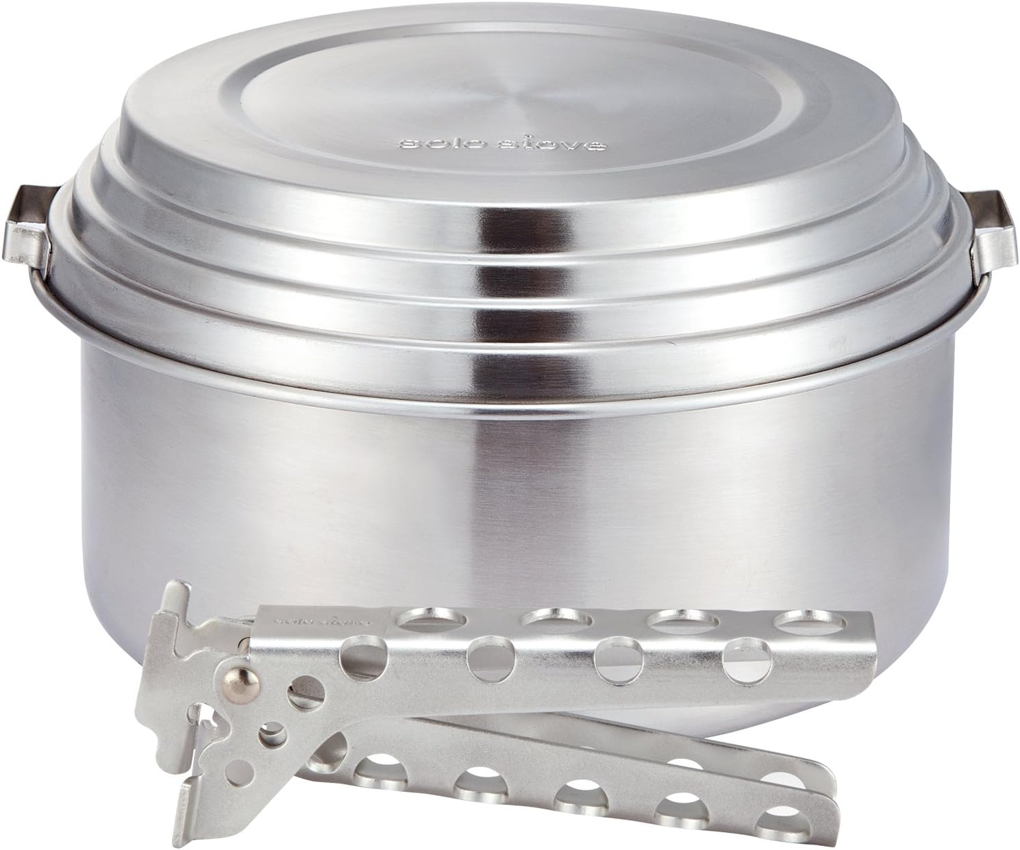 Solo Stove Pot Set: Stainless Steel Portable Stove Cookware Camping Stove Companion Pot Set Campfire. Great for Backpacking, Camping, Survival Kit image number 5