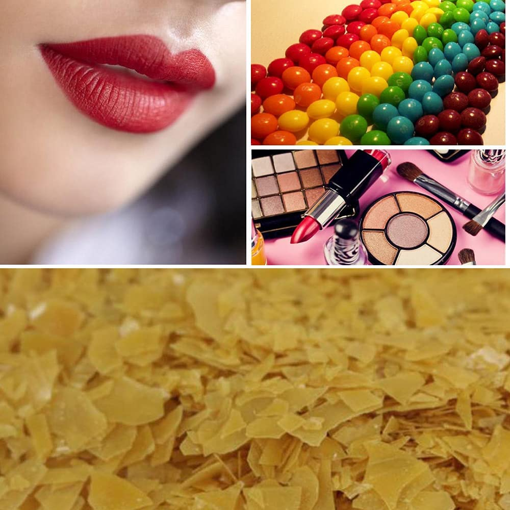 Tooget Carnauba Wax Flakes, Natural Multipurpose Wax Bulk for Craft DIY, Candle Making, Wood Polishing - 16 OZ image number 2