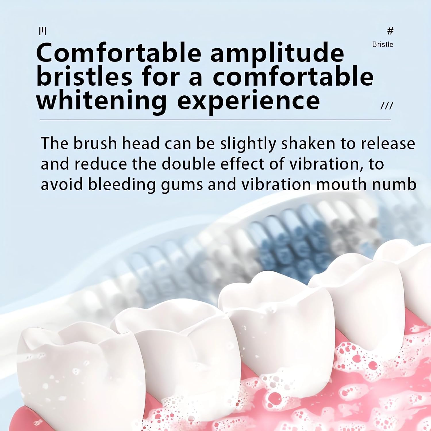 2-In-1 Teeth Cleaning Kit - One-Click Switch between Toothbrush and Plaque Remover, 5 Modes, Portable for Travel and Home Use