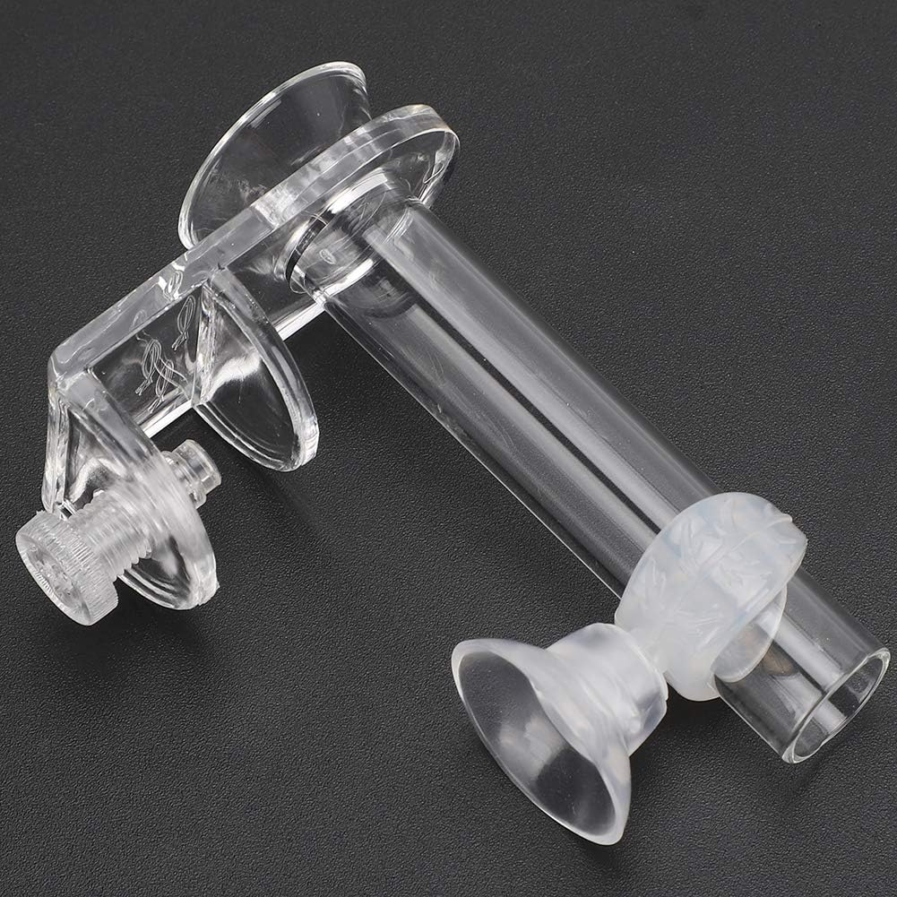 Shrimp Food Tool Feeding Tube, Fit Any Fish Tanks Aquatic Tank Shrimp Food Feeding Tube, Transparent for Crystal Household Aquarium for Fish Shop image number 1