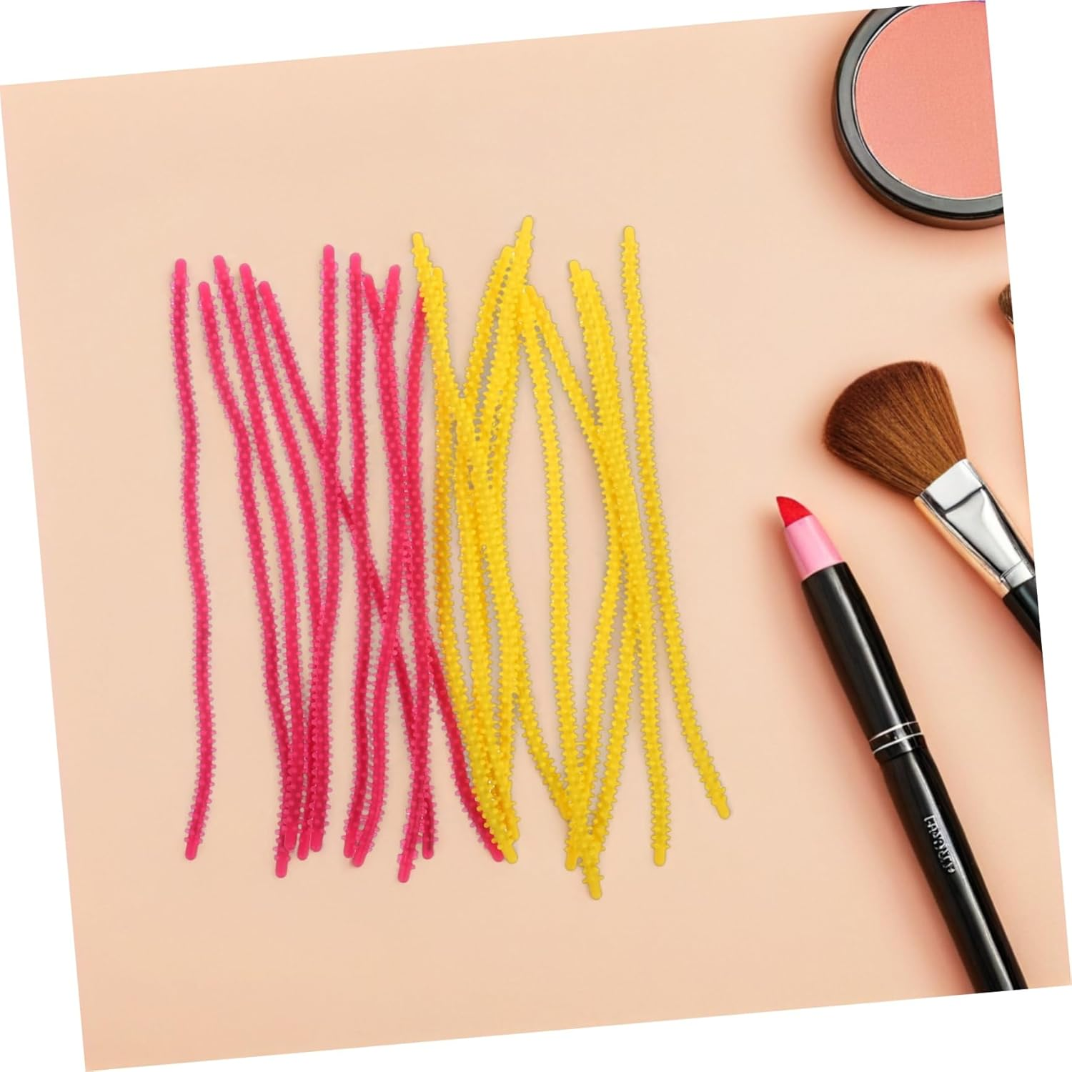 20Pcs Flexible Perm Rods Silicone Hair Curlers Styling Kit for Short Hair Dreadlocks Home Salon Use Perm Rods image number 4