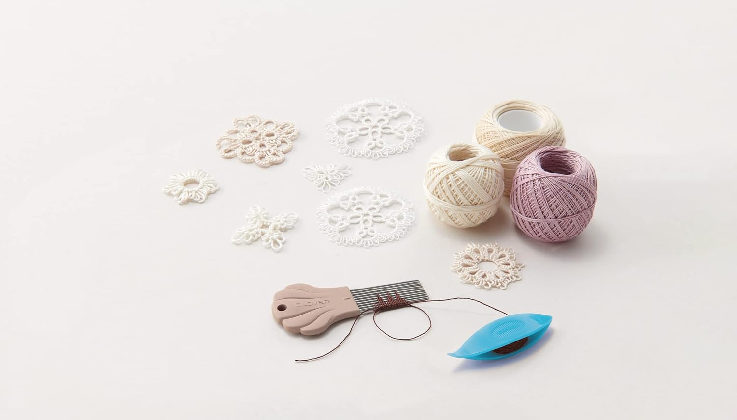 Clover Picot Comb - Large image number 3