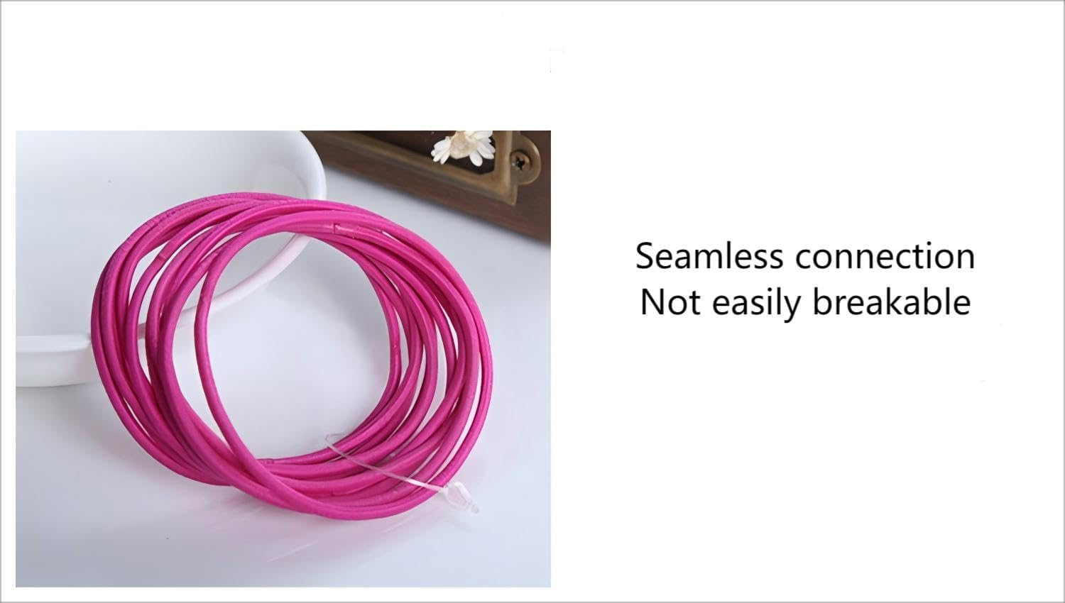 100Pcs Multicolor Mini Elastic Hair Ties, No Crease Ponytail Holders Hair Ties for Kids Girls (Color B) image number 3