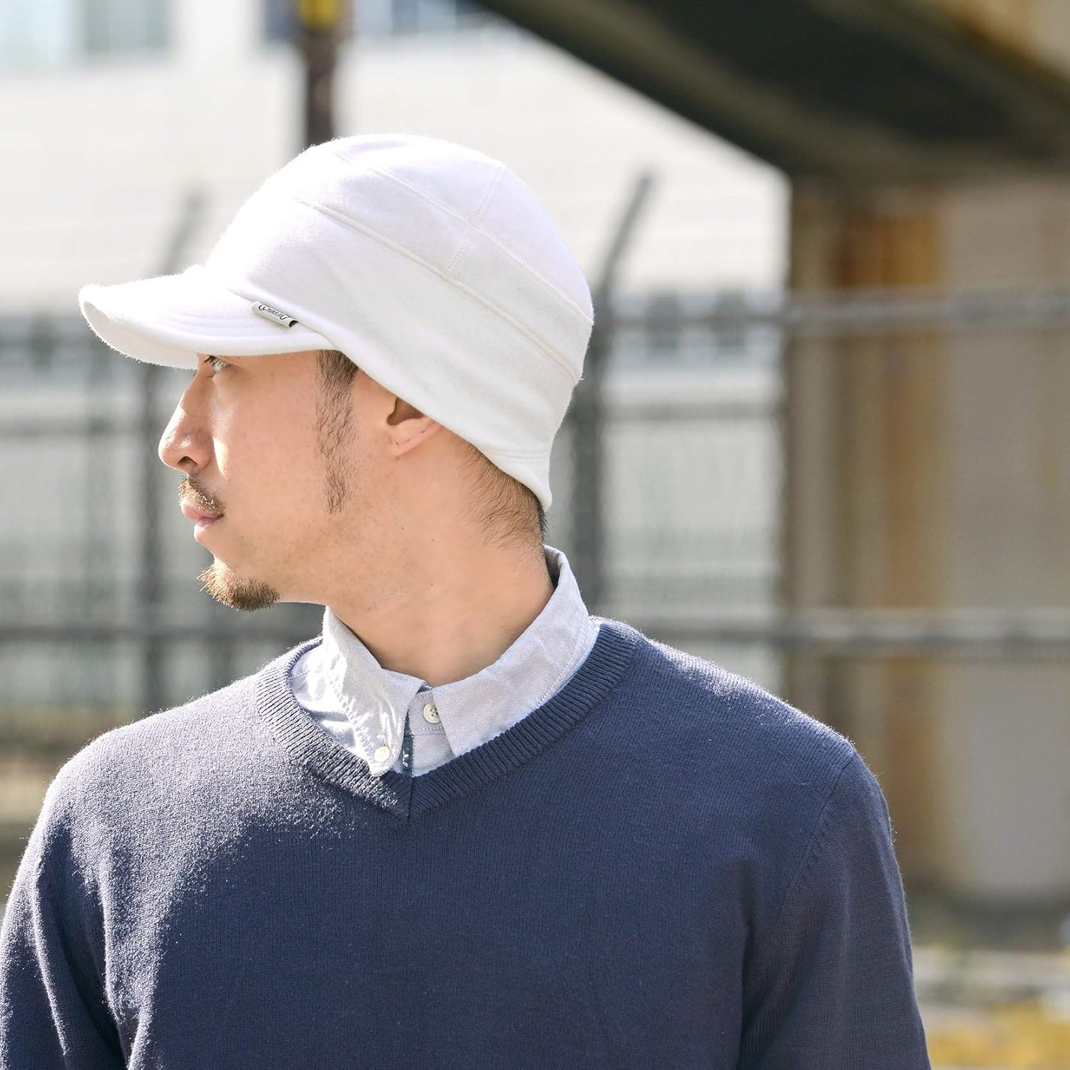 CHARM Mens Cotton Baseball Military Hat - Womens Summer Stretch Peak Cap Winter