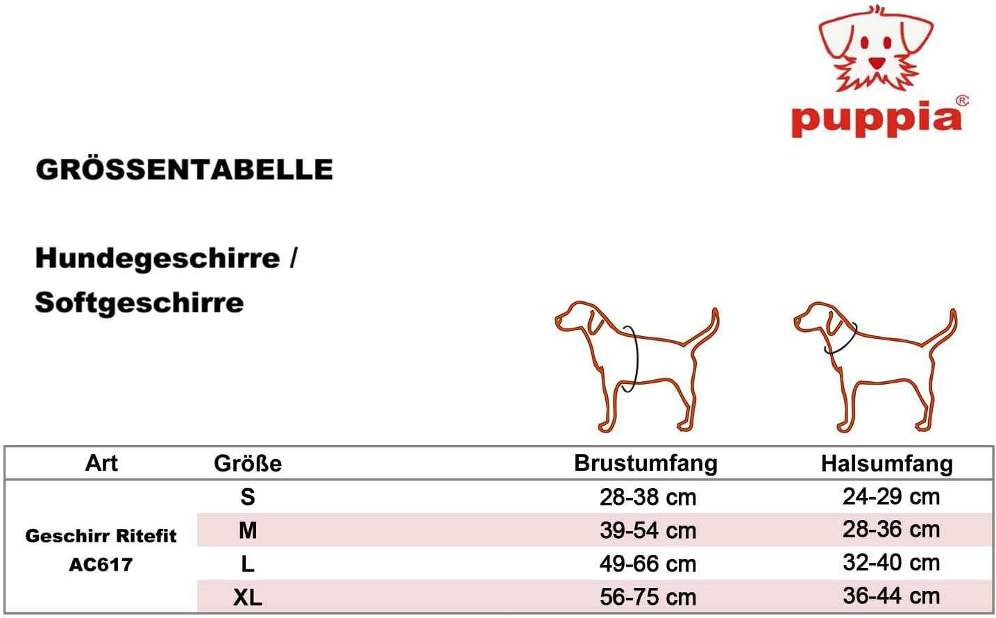 Authentic Puppia Ritefit Harness with Adjustable Neck image number 5