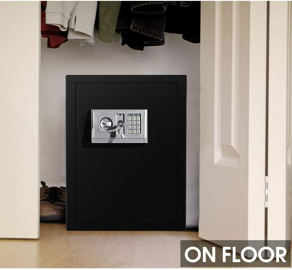 50L Electronic Safe Digital Security Box Home Office Cash Deposit Password image number 3