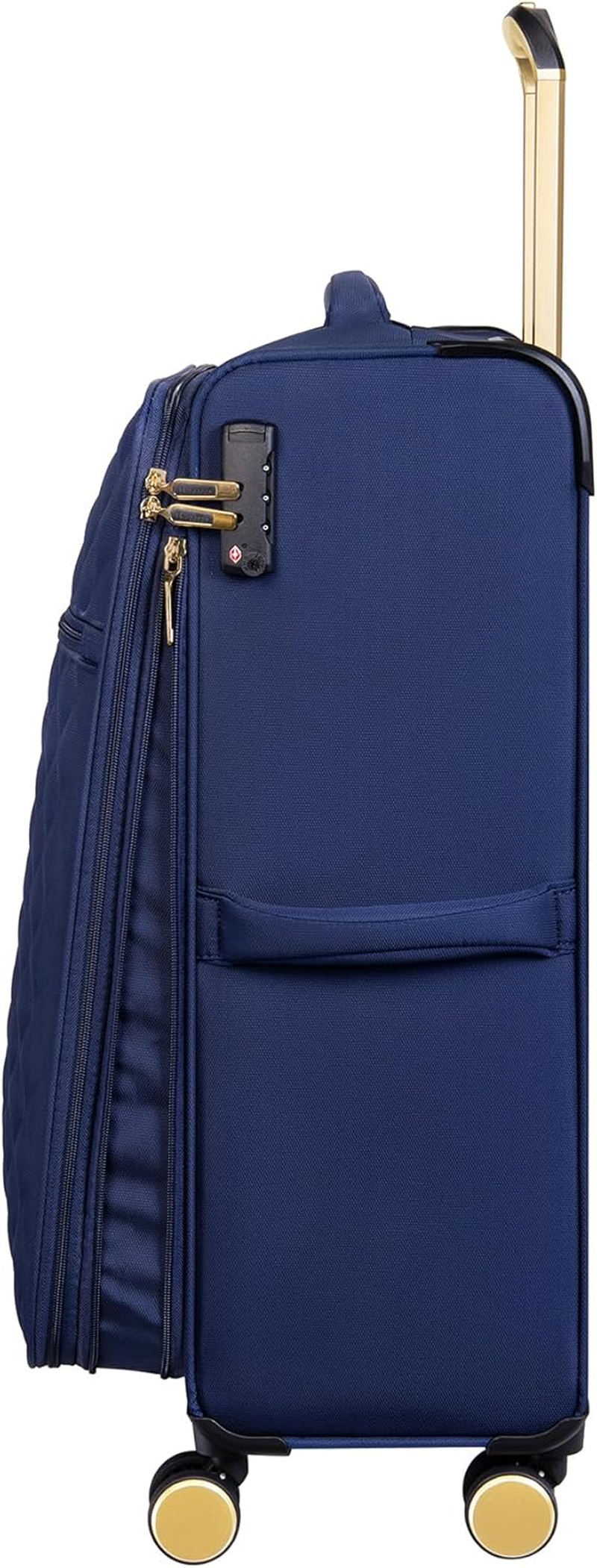 It Luggage Glimmering 28" Softside Checked 8 Wheel Expandable Spinner - Black image number 6