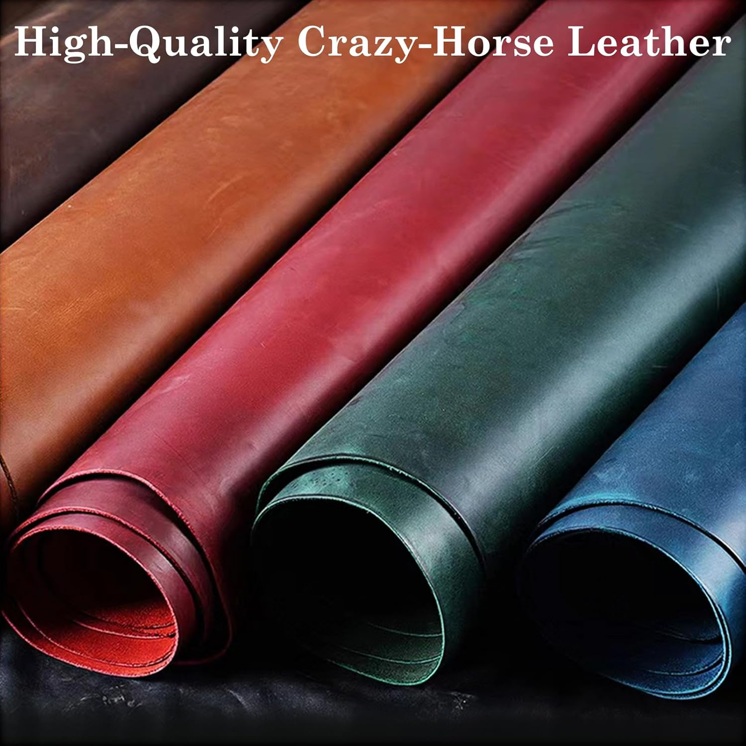 2Pcs Magnetic Leather Bookmarks, Handmade Magnet Bookmark Clips, Suitable for Women, Men, Students,Teachers and Other Reading Enthusiasts, Gifts Set for Book Lovers(Red&Blue)