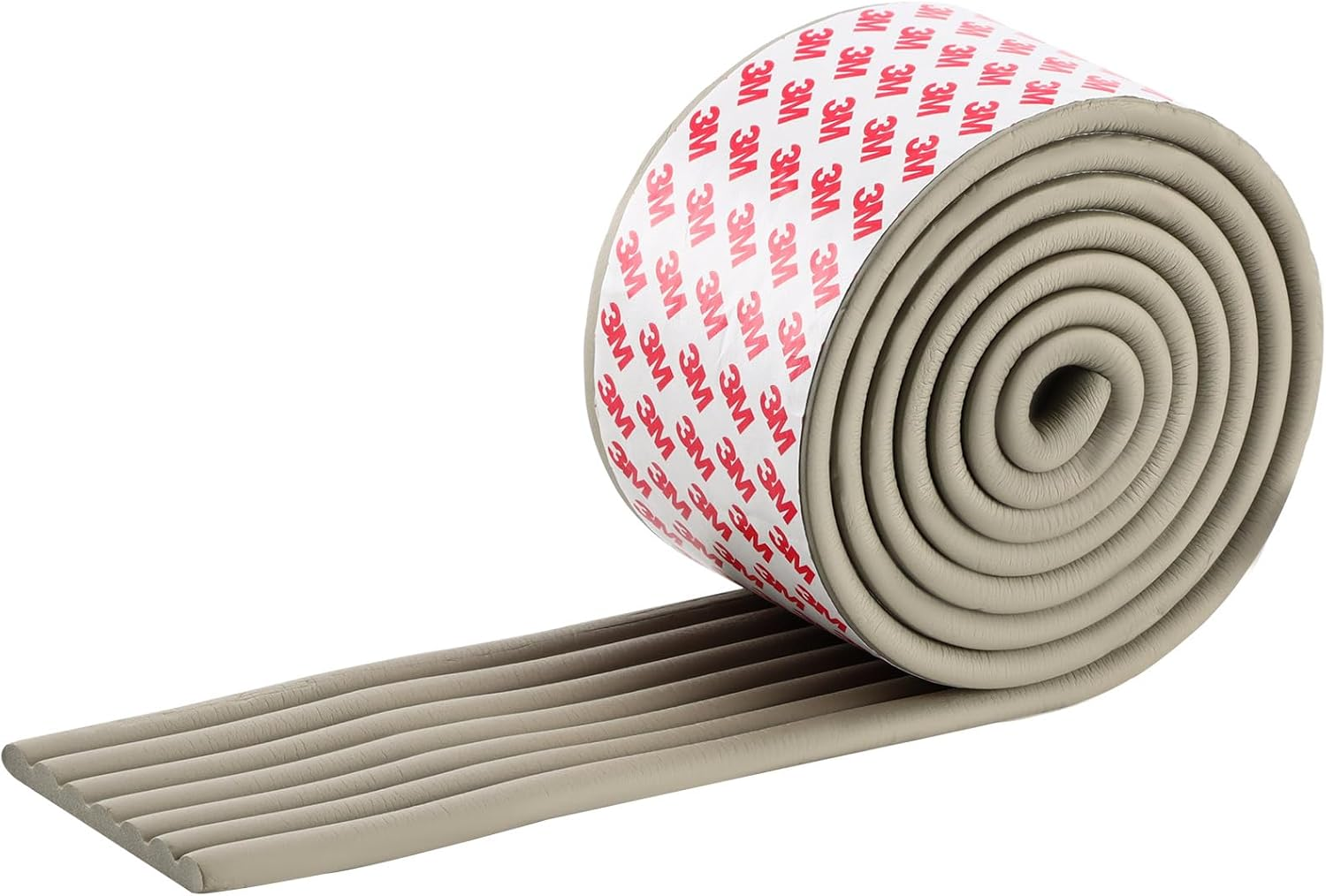 Corner Protector for Baby, Widen Edge Protector with Adhesive Backing, Baby Proofing Edge Corner Protector Self Adhesive Furniture Corner Guard Bumper for Table, Desk, Fireplace (White, 6.6Ft)