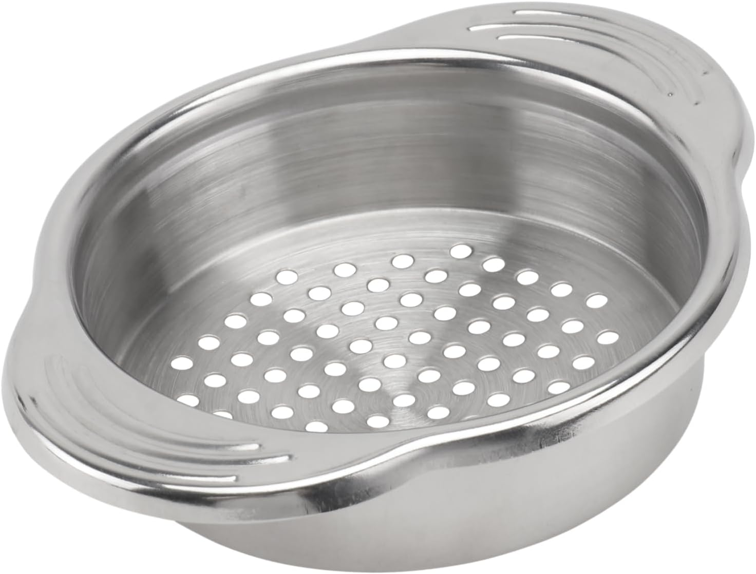 MAGICLULU Food Can Strainer 304 Stainless Steel Colander Easy to Clean for Canning Drain Basket for Vegetables image number 4
