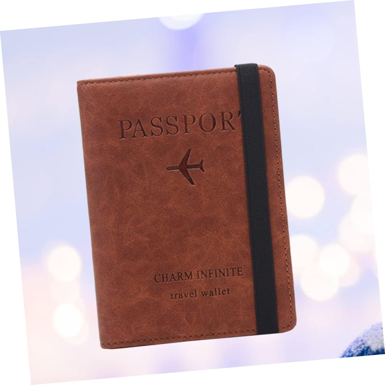 BUTIFULSIC Leather RFID Passport Wallet Women'S Handbag Rfid-Blocking Case Multi-Purpose Storage Bag Id Holder Credit Card Pocket for Friends image number 3