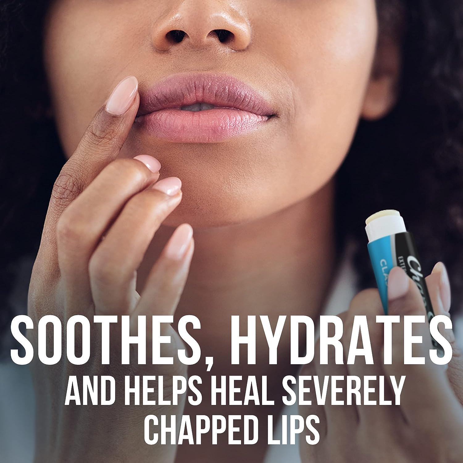 Chapstick Classic Medicated (12 Carded Packs of 2 Sticks) Lip Balm and Skin Protectant Tube, Relieves Chapped Lips, 0.15 Ounce Each (24 Total Sticks) image number 4